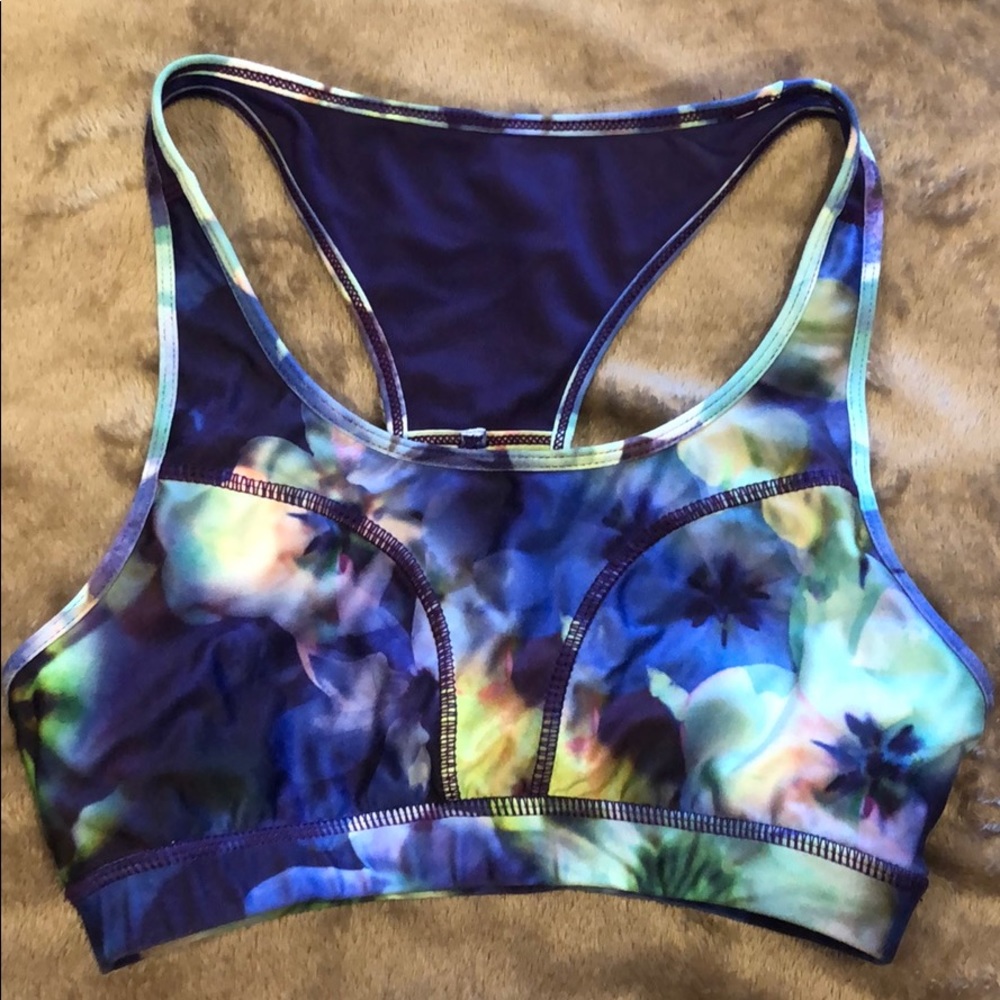 Floral Sports Bra